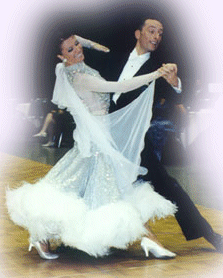 Irina and Igor competing.