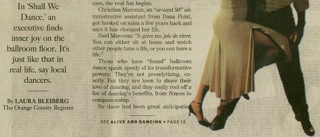 Ballroom Dancing for Joy!